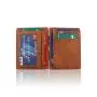 2022 New leather magic wallet card holder rfid blocking elastic band wallet magic card holder
