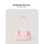 Factory wholesale trendy womens designer bags Korean style glossy patent leather bag Jelly multi-color handbag for girl