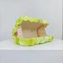 2024 latest yellow green square acrylic box evening bag clutch for women party purse Wedding Dinner handbags