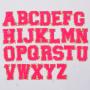 Wholesale Stock Multi Colors Custom Logo Designer Alphabet Embroidery Backpack Clothing Chenille Patches