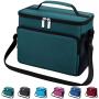 Family Travel Picnic Drink Fruit Food Fresh Thermal Insulated Women Men Cooler Bento Lunch Box Tote Bag