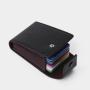 KBW224 2023 Hot Cross Pattern Card Case Simple Model Card Holder Multifunctional Buckle Coin ID Card Holder