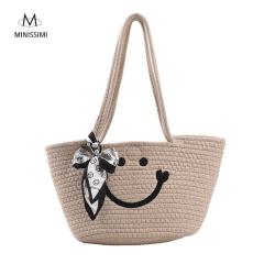 Carteras Y Bolsos De Mujer Straw Beach Bags 2022 Hot Sales Handmade Straw Tote Bag Minissimi Brand Straw Bag Summer Beach