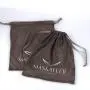 Custom Logo Printed Nylon Mesh Cosmetic Soap Drawstring Bag Mesh Gift Fruits Dust Pouch