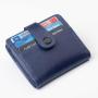 Women wallets latest ladies purse luxury genuine leather rfid button closure women short wallet