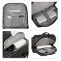 Back Pack Rucksacks Laptop Bag 15.6 Travel Hand Luggage Men's Backpacks Fashion Designer Big Capacity College Casual Black BSCI