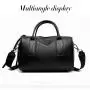 2024 PU Leather Weekender Overnight Duffel Bag Women Handbags Ladies Waterproof Duffel Luxury Handbags For Women