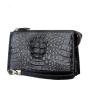Dompet Pria Wallet Cartera De Hombre Authentic Men'S Crocodile Skin  Leather Zipper Wallets Purse Clutch Hand Bag For Men