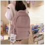 2023 New Women's High Capacity Nylon Backpack Korean Fashion Campus Nylon Backpack For Girl Fashion Women Bag