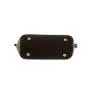 2024 Vegan Leather Women Shoulder Bag Fashion Ladies Sling Bags Crossbody Bag With Top Canvas Design