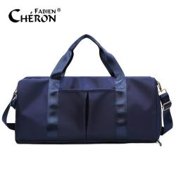 Wholesale Weekend Luggage Travel Bags High Quality Capacity Multifunctional Overnight Custom Men Blue Sport Gym Duffle Bag