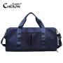 Wholesale Weekend Luggage Travel Bags High Quality Capacity Multifunctional Overnight Custom Men Blue Sport Gym Duffle Bag
