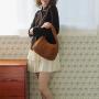 2024 Factory Directly Winter Trendy Soft Purse Fluffy Fur Tote Fuzzy Purse Women Shoulder Plush Bag For Ladies