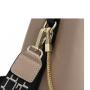 2024 Genuine Leather Handbags Women Luxury Stylish Bucket Bag With Chain Button Strap Design