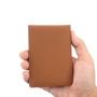 Customized leather bifold wallet card holder men card bag pu leather slim card holder wallet
