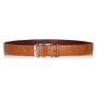 Factory direct leather pin buckle belts men's belt leather business buckle belt for men
