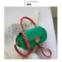 Pure Color Women Handbags Ladies Bags Pu Leather Shoulder Crossbody Bag Cross Section Square Fashion Women Bags JY220812