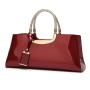 New Brand fashion women's handbag bright leather solid color casual crossbody shoulder bags ladies's hand bags