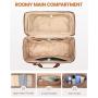 LOVEVOOK Top Seller Dry Wet Waterproof Duffel Bag With Toiletry Bag Yoga Weekend Shoulder Gym Luggage Travel Tote Bag for Women
