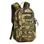 12L Ultra Small Mini Backpack with Zipper Closure Waist Style Outdoor Student Backpack Fan Camouflage Bag