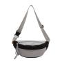 Casual Chest Bag 2024 Summer New Women Waist Bag Fashion Custom Logo Canvas Messenger Bag