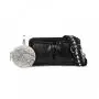 2024 new women's leather fashion small round ball decorated crossbody bag women's shoulder bag high quality simple handbag