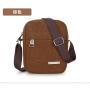 Retro men's new canvas diagonal span minimalist men's canvas bag