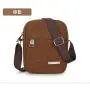 Retro men's new canvas diagonal span minimalist men's canvas bag