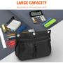 Wholesale Custom Expandable Pencil Pouch Large Capacity Stationery Pen Organizer Zipper Pencil Case Bag