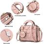 KBW730 Fashion Purses and Handbags for Women Ladies Leather Top Handle Satchel Shoulder Bags Small Totes