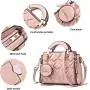KBW730 Fashion Purses and Handbags for Women Ladies Leather Top Handle Satchel Shoulder Bags Small Totes