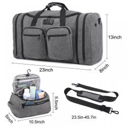 Wholesale outdoor large duffle gym fitness bags for women man weekender gym travelling bags trolley luggage custom travel bags