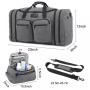Wholesale outdoor large duffle gym fitness bags for women man weekender gym travelling bags trolley luggage custom travel bags
