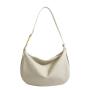 Retro Commuting Underarm Women'S Bag Summer 2024 New Simple Dumpling Bag Fashion Shoulder Soft Leather Women'S Crossbody Bag