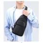 ZF147 Slanting Cross-body Bag Men Head Layer Cowhide Shoulder Chest Bag Simple Waterproof Wear-resistant Fashion Business