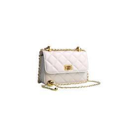 2024 Customize Quilted PU Leather Shoulder Sling Bag For Women Ladies Crossbody