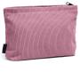 Custom Logo Zipper Makeup Bag Corduroy Cosmetic Organizer Toiletry Bag Travel Portable Make Up Wash Bag
