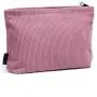 Custom Logo Zipper Makeup Bag Corduroy Cosmetic Organizer Toiletry Bag Travel Portable Make Up Wash Bag