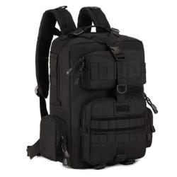 Unisex Patrol Backpack with Zipper Closure for Mountaineering Travel Cycling Fans Camouflage Bag