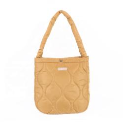 CHANGRONG Custom Personalized Quilted Puffy Shopping Tote Bag Women's Handbag