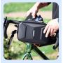 XL205 Outdoor Triangle Bag Toolkit Fashion Large Capacity Road Bike Hard Shell Satchel Anti Water Cycling Accessories Organiser