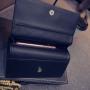 Gorgeous Rivet Lattice Purses Fashion Ladies Long Clutch Coin Purses Fold Leather Wallets For Women