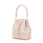 Elegant Ladies Pu Leather Handbags Factory Straw String Women Designer Bucket Bags Elegant Women Shoulder Bag Cross Body Bag