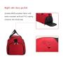 Gelory Popular Hot Selling Water Resistant Sports Gym Bag With Shoe Compartment Travel Duffel Bag