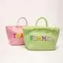 Custom Personalized Fashional Women Large Zipper Plain Canvas Shoulder Cord Purse Cute Canvas Tote Bag Handbags Wholesale