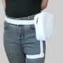 ZR764 Hot Selling Waist Leg Bag Unisex Ride Shoulder Sports Travel Waterproof Crossbody Bag Solid Color PU Outdoors Chest Bag