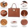 LOVEVOOK Wholesale Custom logo 15.6 inch Computer Tote Bag Handbag Shoulder Bag Purse Business Briefcase Laptop Bag for Women