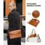 LOVEVOOK custom 2-in-1 professional Work Business Briefcase for office travel teacher shoulder bags women laptop tote handbags