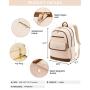 LOVEVOOK wholesale waterproof casual daypack for university anti-theft office school computer bag women's travel laptop backpack