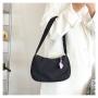 Japanese Preppy Style Cute Ins Small Square Bag Candy Color High Capacity Single Shoulder Bag Fresh Sweet Simple Underarm Bag